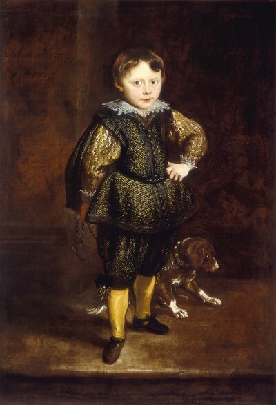 Portrait of Endymion Porter by Anthony van Dyck