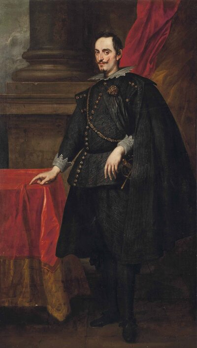 The Wife and Daughter of Colyn de Nole by Anthony van Dyck