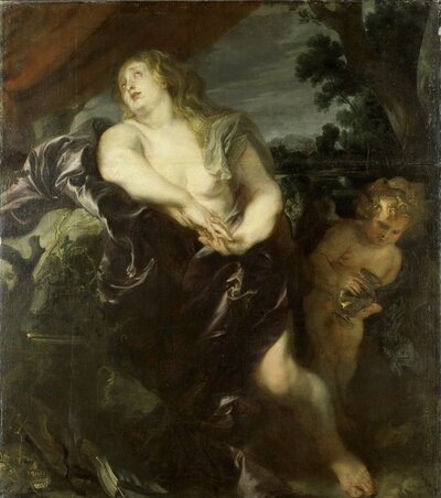 Portrait of Nicolaes van der Borght by Anthony van Dyck