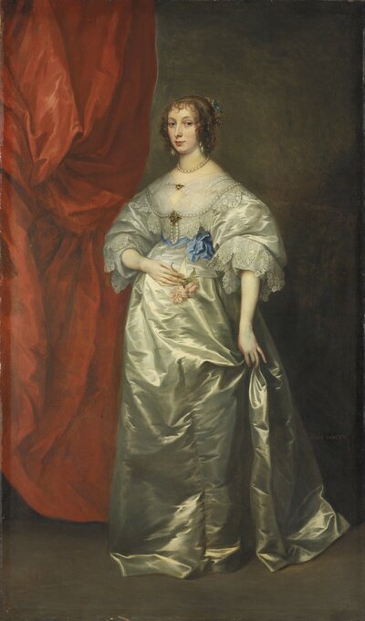 Wife of an Aristocratic Genoese by Anthony van Dyck
