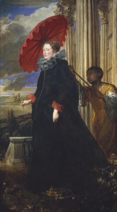 Portrait of a Military Commander in Profile by Anthony van Dyck
