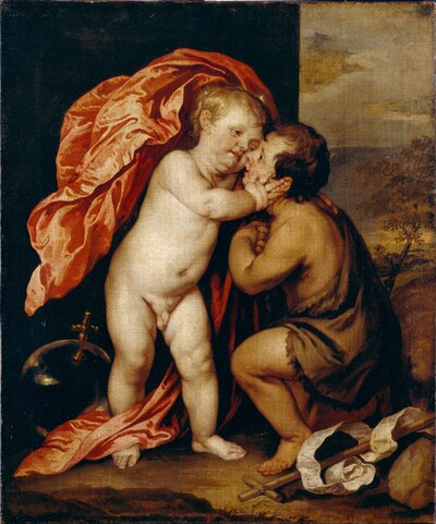 The Virgin as Intercessor by Anthony van Dyck