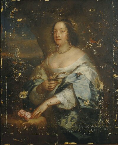 Double Portrait of Frans Snyders and his Wife by Anthony van Dyck