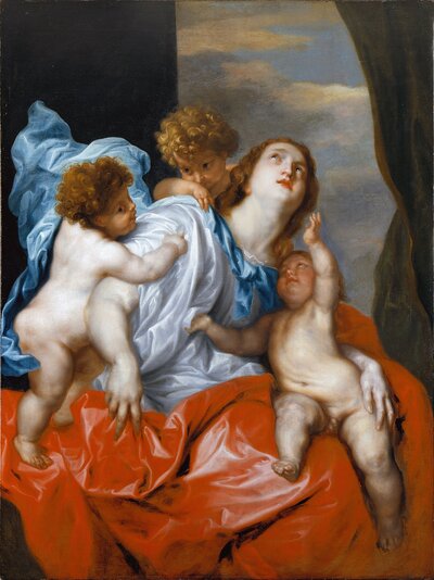 The Rest on the Flight to Egypt by Anthony van Dyck
