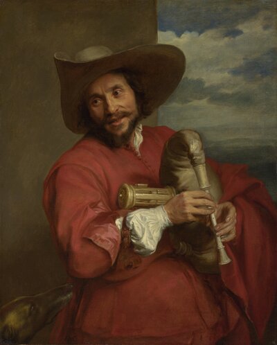 Sir Endymion Porter and the Artist by Anthony van Dyck