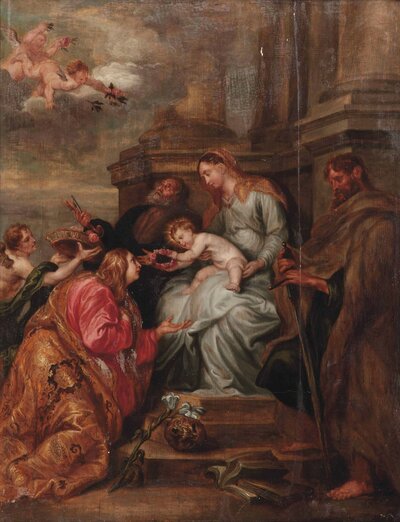 Diana Cecil, Countess of Oxford by Anthony van Dyck