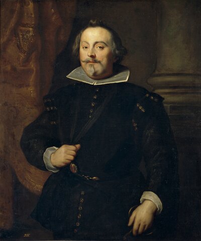 Portrait of Gaspar de Crayer by Anthony van Dyck