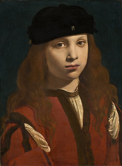 Portrait of St. Sebastian (Ritratto di San Sebastiano) by Leonardo da Vinci