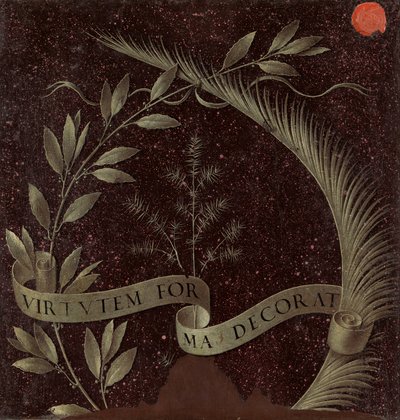 Allegory: Virtutem Forma Decorat (Allegoria: Virtutem Forma Decorat) by Leonardo da Vinci