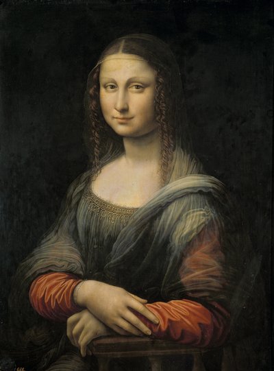 Mona Lisa (Workshop Copy) (La Gioconda (copia bottega)) by Leonardo da Vinci