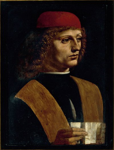 Portrait of a Musician (Ritratto di musico) by Leonardo da Vinci