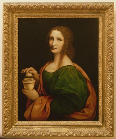 Mary Magdalene (Giampietrino Signed) (Maria Maddalena (firma Giampietrino)) by Leonardo da Vinci